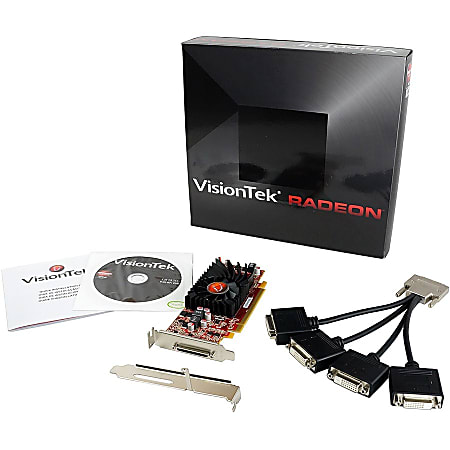 Visiontek 900345 Radeon HD 5570 Graphic Card - 650 MHz Core - 1 GB DDR3 SDRAM - PCI Express 2.0 x16 - Low-profile