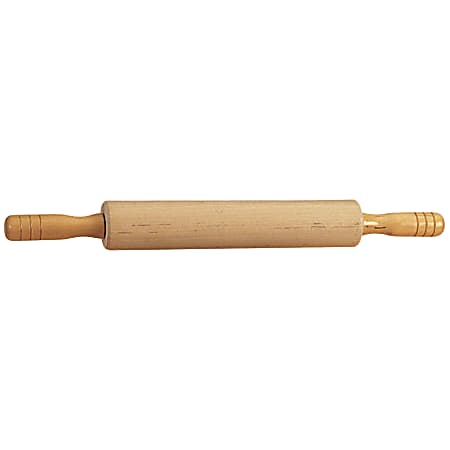 Better Houseware Wooden Rolling Pin with Nylon Bearings, Small