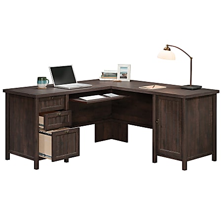 Sauder carson forge hot sale corner computer desk