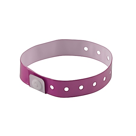 Advantus Colored Vinyl Wristbands - 100 / Pack - 0 Advantus Colored Vinyl Wristbands - 100 / Pack - 0
