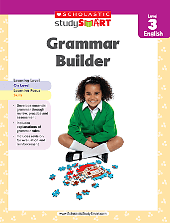 Scholastic Study Smart: Grammar Builder, Grade 3