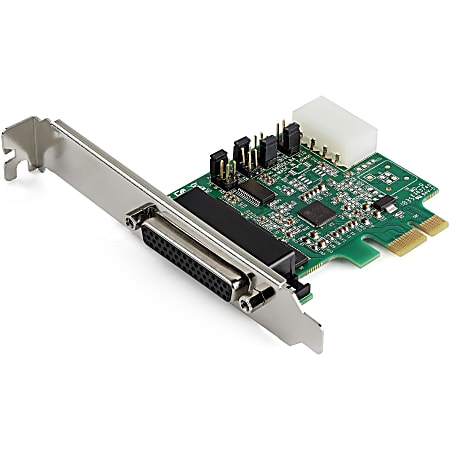 StarTech.com 4 Port PCI Express RS232 Serial Adapter Card
