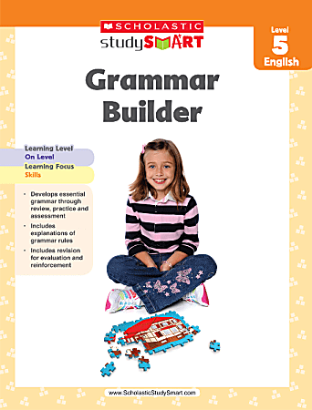 Scholastic Study Smart: Grammar Builder, Grade 5