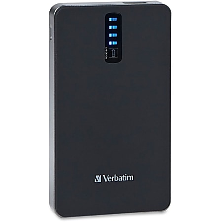 Verbatim® Portable Power Pack Charger With Dual USB Ports