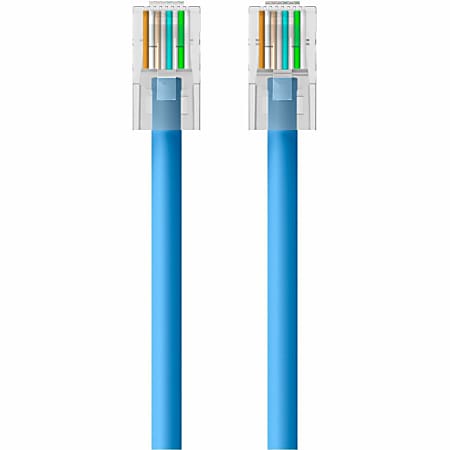 Belkin - Patch cable - RJ-45 (M) to RJ-45 (M) - 45.72 m - UTP - CAT 6 - molded, snagless - blue