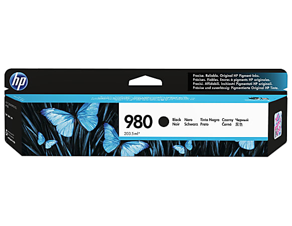 HP 980 Black Ink Cartridge, D8J10A