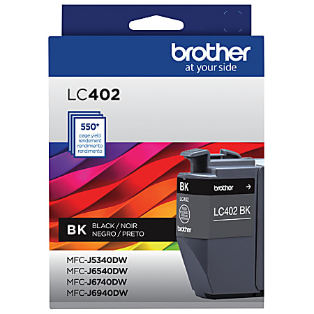 Brother® LC402 Black Ink Cartridge, LC402BK