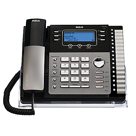 RCA 25424RE1 4-Line Corded Expandable Speakerphone With Caller ID/Call Waiting