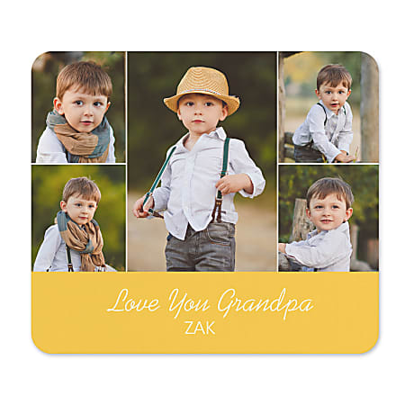 Custom Create Your Own Full Color Photo Mouse Pad, Rectangle, 9-1/4" x 7-3/4"