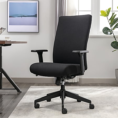 Serta Commercial Eco 2000 High Back Ergonomic Fabric Chair Black