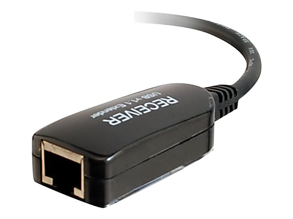 C2G 1-Port USB Superbooster Dongle - Receiver - USB extender - receiver - up to 150 ft