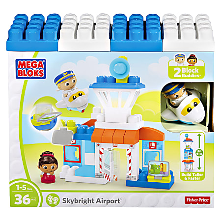 Mega Bloks Skybright Airport Play Set