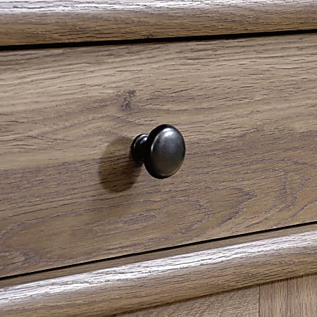 Sauder harbor view store bookcase salt oak