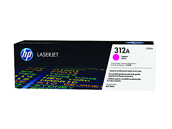 HP 312A Magenta Toner Cartridge, CF383A