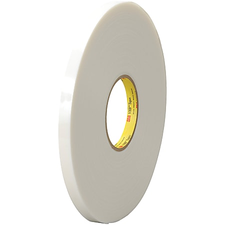 3M™ VHB™ 4951 Tape, 1.5" Core, 0.5" x 5 Yd., White