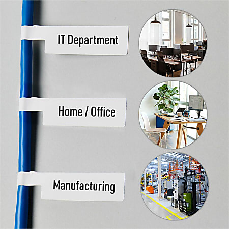 Avery Cable Labels, P-Style, 1.02