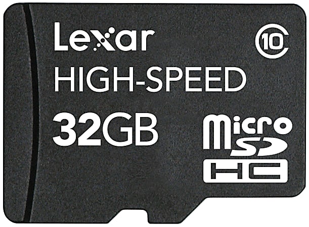 Lexar™ microSDHC™ Memory Card, 32GB