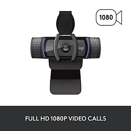 Logitech C922 Pro Stream Webcam 1080P Camera for HD Video Streaming -  Office Depot