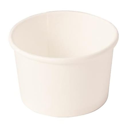 Karat Paper Food Cups, 4 Oz, White, Set Of 1,000 Cups