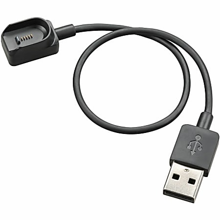 Poly Charging Cable - For Bluetooth Headset - Black - USB Type A