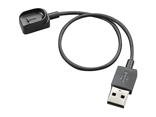 Poly Charging Cable - For Bluetooth Headset - Black - USB Type A