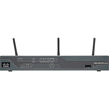 Cisco 881W Wi-Fi 4 IEEE 802.11n Wireless Integrated
