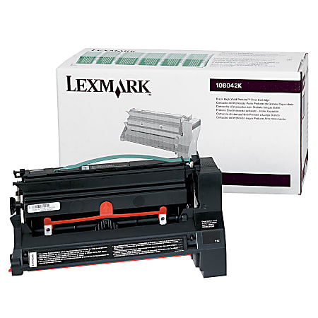 Lexmark™ 15G042K Black High Yield Return Program Toner Cartridge