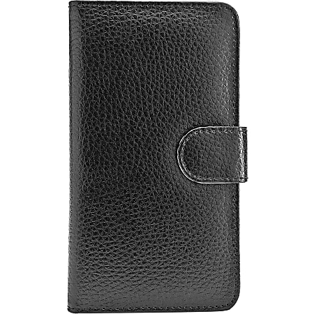 i-Blason Carrying Case (Wallet) Smartphone, Credit Card, ID Card - White, Blue - Fingerprint Resistant, Scratch Resistant - Leather