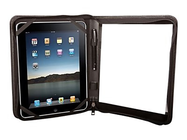 Urban Factory Meeting Professional Folio 10" inc A4 pad - Case for tablet - black - 10.1"