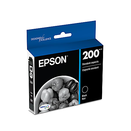 Epson® 200 DuraBrite® Ultra Black Ink Cartridge, T200120