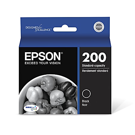 Epson® 200 DuraBrite® Ultra Black Ink Cartridge, T200120