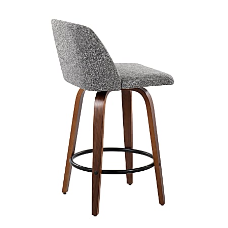 Toriano light hotsell grey counter stool