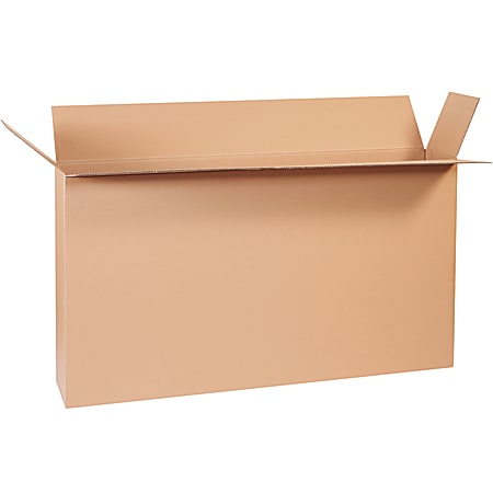 Partners Brand Side-Loading Boxes, 24"H x 8"W x 48"D, Kraft, Bundle Of 10