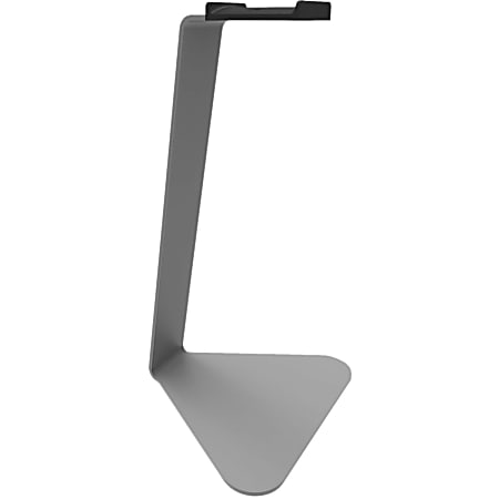 Kanto Headphone Stand H1 - 6.60 lb Load Capacity - Desktop - Silicone, Steel - Silver