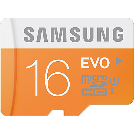 Samsung Micro Secure Digital High Capacity (microSDHC™) Memory Card, 16GB