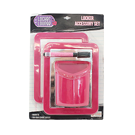 Locker Lounge™ Combo Accessory Set, Pink
