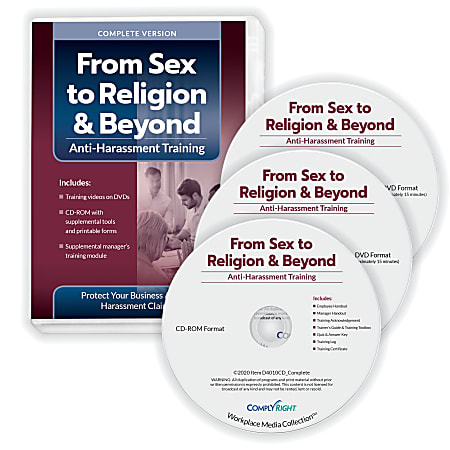 ComplyRight™ Anti-Harassment Training: From Sex to Religion and Beyond, Complete Version (Manager & Employee)