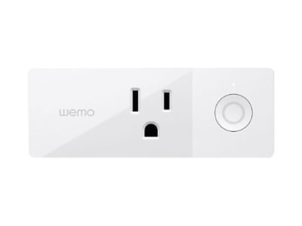 Belkin® Wemo® Mini Smart Plug, White, F7C063