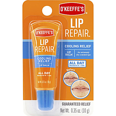 O'Keeffe's Lip Balm - Cream - 0.35 fl oz - For Dry Skin - Applicable on Lip - Cracked/Scaly Skin - Moisturising - 1 Each O'Keeffe's Lip Balm - Cream - 0.35 fl oz - For Dry Skin - Applicable on Lip - Cracked/Scaly Skin - Moisturising - 1 Each