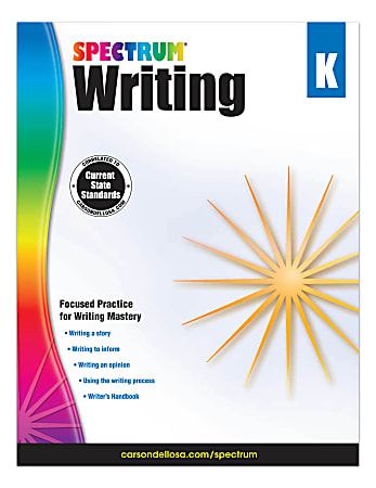 Spectrum Writing, Grade K