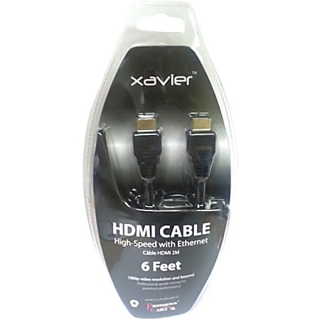 Professional Cable HDMI-2M-HC HDMI Audio/Video Cable - 6 ft HDMI A/V Cable for Audio/Video Device - First End: HDMI Digital Audio/Video - Male - Second End: HDMI Digital Audio/Video - Male