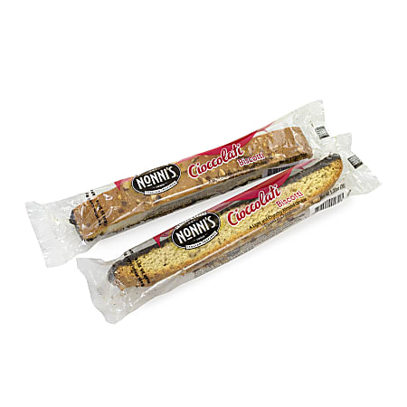 Nonnis Biscotti Cioccolati Tub Of 25 - Office Depot