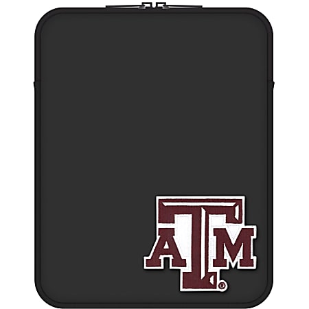 Centon Collegiate - Texas A&M University Edition - protective sleeve for tablet - neoprene - black