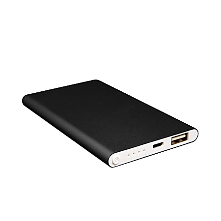 Wireless Gear 5,000 mAh Power Bank, Black, G0538