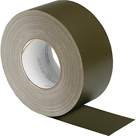 SKILCRAFT Original 100 MPH Tape - 60 yd Length x 3" Width - 12 mil Thickness - 3" Core - Woven, Cloth - 1 / RollRoll - Olive