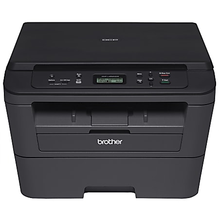 Brother Compact Wireless Monochrome Laser All-in-One Printer, Copier, Scanner, DCPL2520dw
