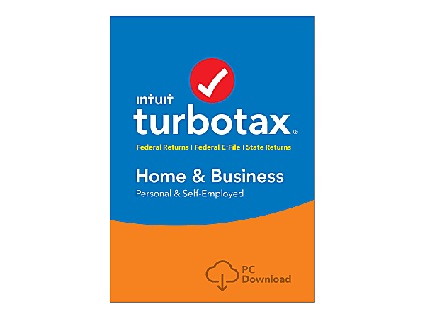 Intuit® TurboTax® Home And Business 2016, For PC/Mac®, Disc