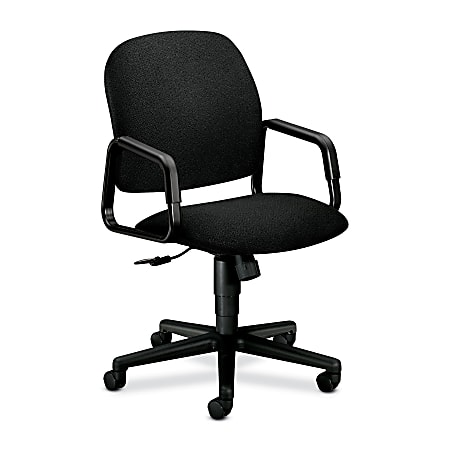 HON® Solutions Seating Executive High-Back Chair, 39 3/4"H x 26"W x 27"D, Black