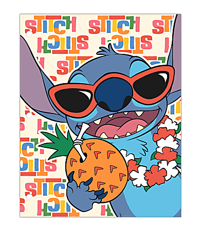 Disney Lilo & Stitch 2-Pocket Paper Folder, 11.75" x 9.5"