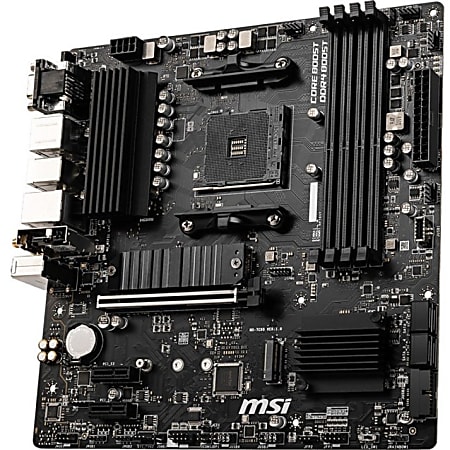 MSI AMD B550 Pro Socket AM4 ATX DDR4-SDRAM Motherboard 